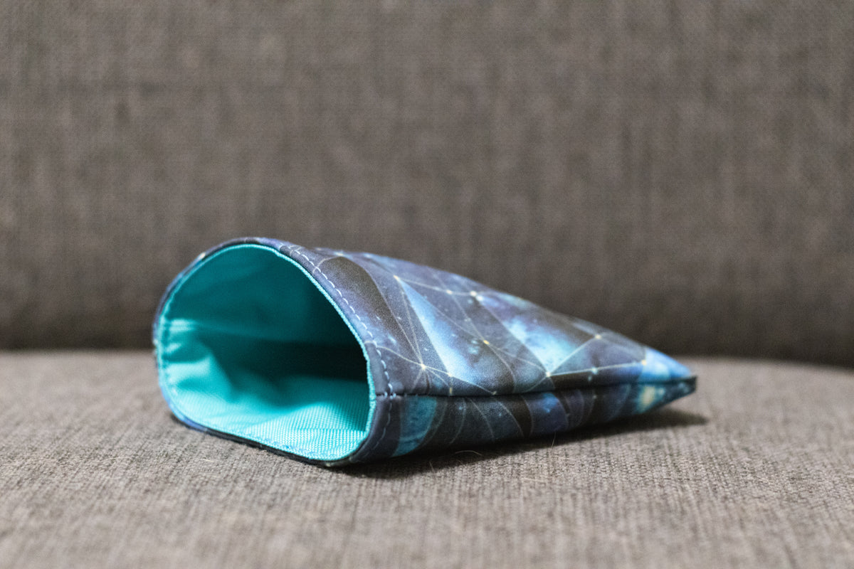Büxenbüdel Geo blau